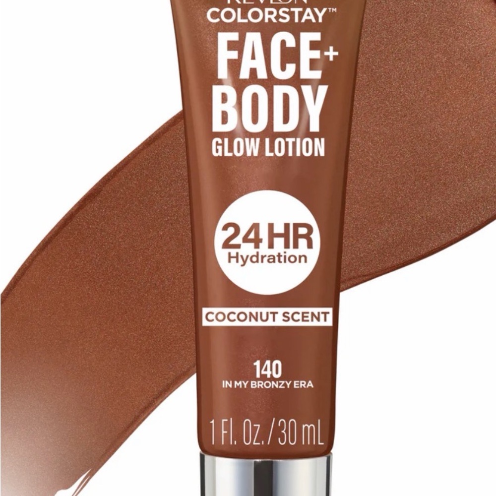 Revlon Face + Body Glow Lotion - Bronzy Brown